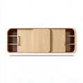Wit wandmeubel met schuifdeuren van MDF in afmetingen 160 x 40 x 30cm